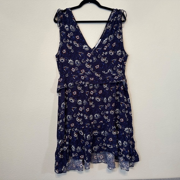 THAKOON COLLECTIVE - Navy Lotus Dress - Picture 3 of 5